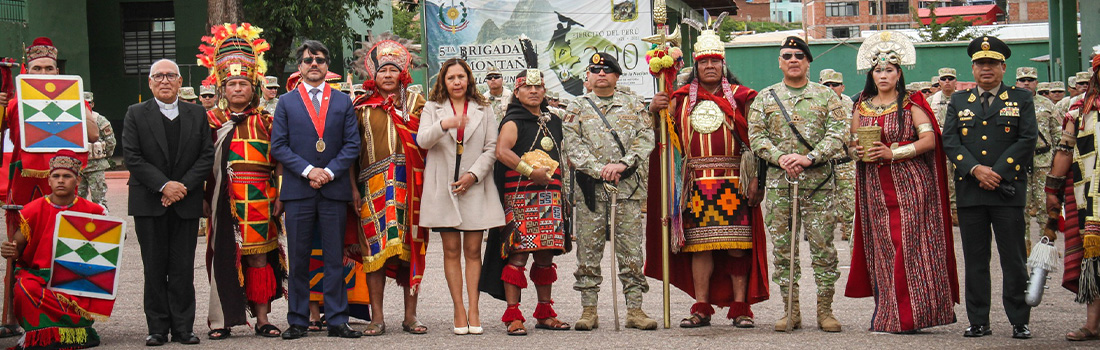 Vicario General de la Arquidiócesis del Cusco participó en importante ceremonia de reconocimiento del General de la Quinta Brigada de Montaña - Cusco